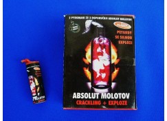 Pyrotechnika Petardy Absolut Molotov Crackling+Exploze 20ks